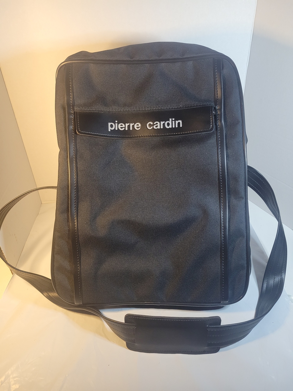 Pierre Cardin Black Men's Crossbody Messenger Bag